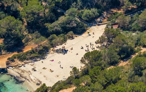 Luftbild Felanich Bucht Entlang Der Meeres K Ste Mit Strand Der