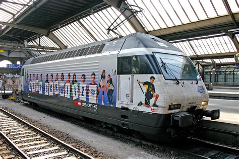 SBB Re 460 101 9 Hopp Schwiiz Zürich Hbf SBB Re 460 101 9 Flickr