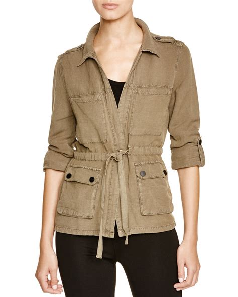 Sanctuary Day Trip Utility Jacket In Brown Olive Brown Lyst