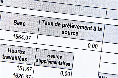 Pr L Vement La Source Taux Calcul Et Simulation