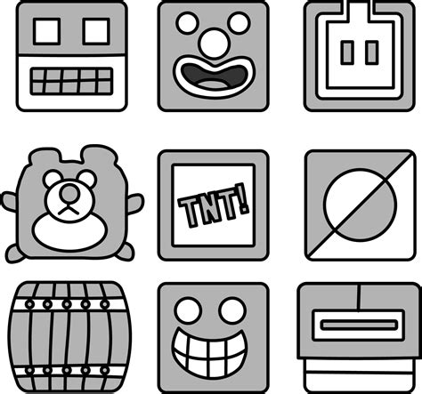 Download Hd My 27 Geometry Dash Icons For All Geometry Dash Fans