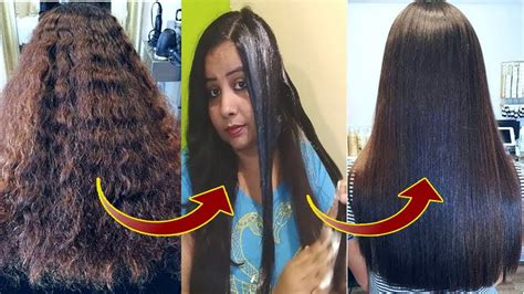 Permanent Hair Straightening At Home No Artificial Ingredient Same