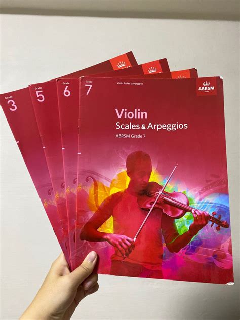 Abrsm Violin Scales Arpeggios Grade Hobbies Toys