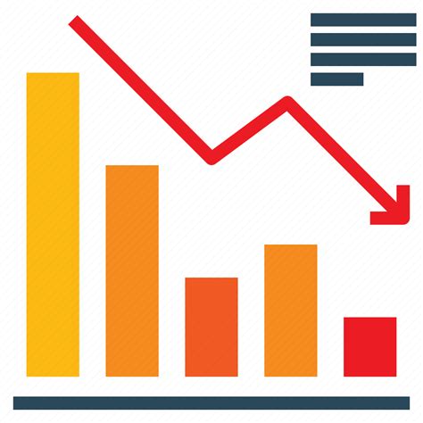 Chart Decrease Graph Icon Download On Iconfinder