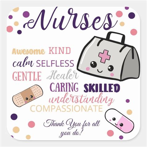 Nurse Appreciation Week Sticker Plaster Artofit