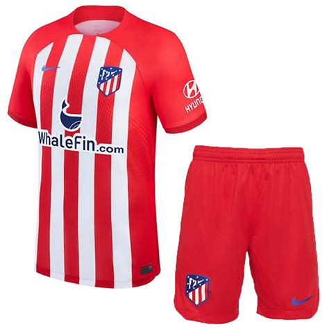 Promotion Ensemble Maillot Atletico Madrid Domicile Shorts Pas Cher