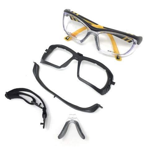 Onguard Safety Eyewear Og 225sfdd W Full Dust Dam Black Gold Small 55mm