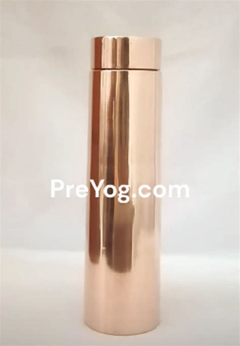 Natural Matt Preyog Tower Shape Copper Bottle Best Corporate Gift Idea