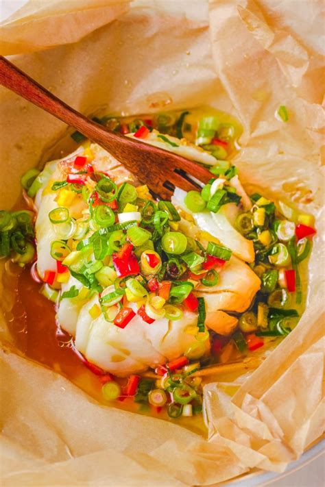 Chinese Steamed Cod Fish Recipe Ginger Sauce I Heart Umami