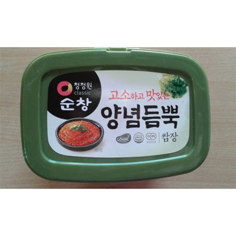 Jual Chung Jung One Ssamjang Seasoned Bean Paste 1kg Bumbu Taoco Korea