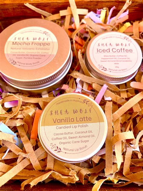 Smooth Ice Coffee Natural Lip Balm Handmade With Essential Etsy