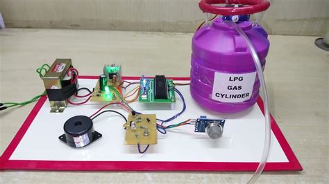 LPG Gas Leakage Detector Automatic LPG Cylinder Valve Closing And