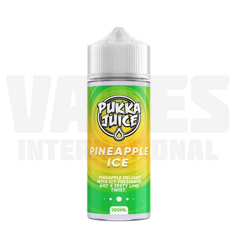 Pukka Juice Pineapple Ice Ml Shortfill Vapes International