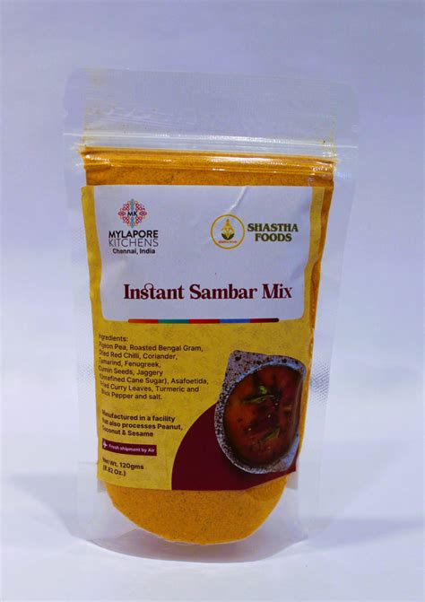 Mylapore Kitchens Instant Sambar Mix 120g