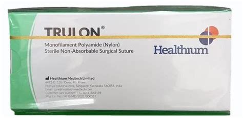 Monofilament Polyamide Sterile Non Absorbable Surgical Needled Suture