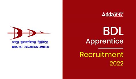 Bdl Apprentice Recruitment Apply Online For Diploma