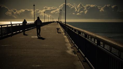 Walking The Pier New Brighton Pier Christchurch NZ Robin Mac Flickr