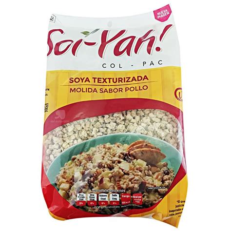 Soya Texturizada Sabor Pollo Gr Colpac Mi Naturista Mayoreo