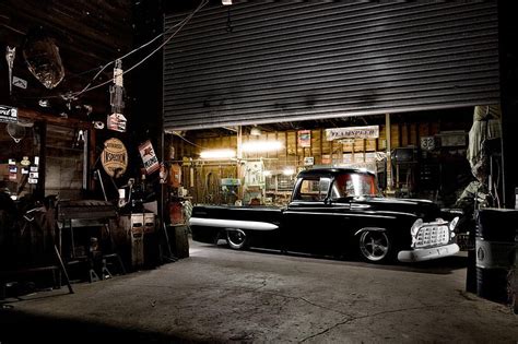 Create A Unique Vintage Garage Background Environment For Your Projects