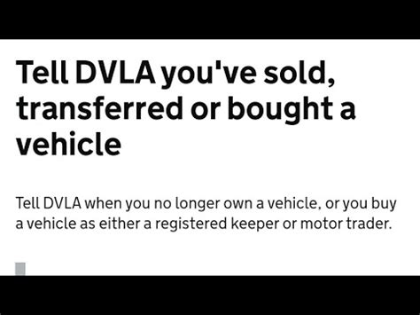 V5 Logbook Changes Online Change Of Name Address Notify DVLA Of