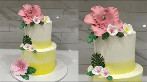 How To Make Fondant Flowers Without Wires Cake Decorating Tutorials