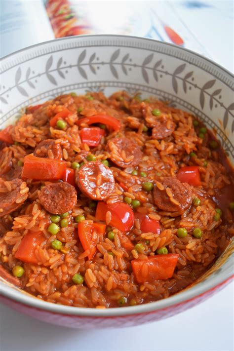 Riz épicé au chorizo recette Companion