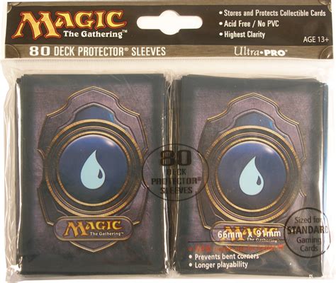 Ultra Pro Std Deck Prot Mana Blue Packs Potomac Distribution