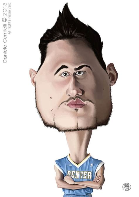 ArtStation Danilo Gallinari Caricature Daniele Cerritelli