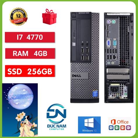 Case MÁy TÍnh ĐỒng BỘ ĐỂ BÀn CẤu HÌnh Cao Core I7 Dell Optiplex 9020