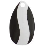 Indiana Spinner Blade Black With White Stripe Sz 6