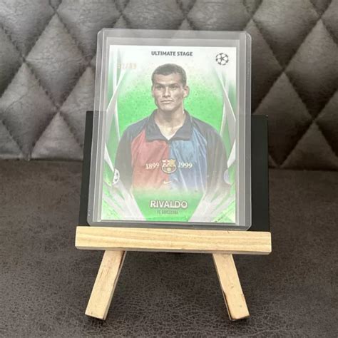 Ammiraglia Topps Ucc Rivaldo Fc Barcelona Ultimate Stage