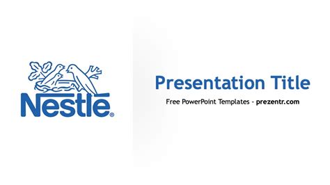 Free Nestle Powerpoint Template Prezentr Ppt Templates