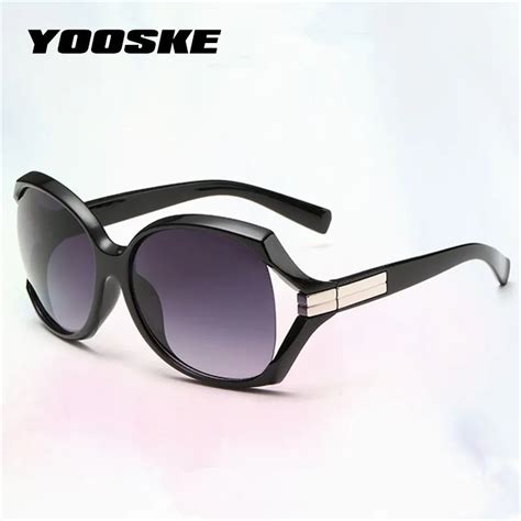 Yooske Ladies Oversized Sunglasses Women Fashion Large Frame Hollow Sun