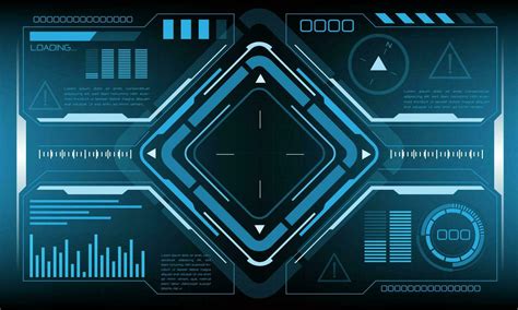 Hud Sci Fi Interface Screen View Design Virtual Reality Futuristic