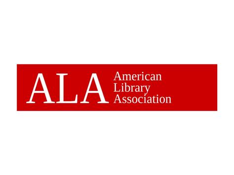 ALA American Library Association Red Background Logo PNG vector in SVG ...