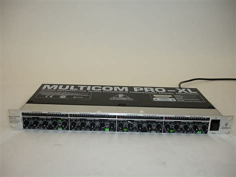 Behringer Multicom Pro Xl Mdx Ch Compressor Limiter Reverb