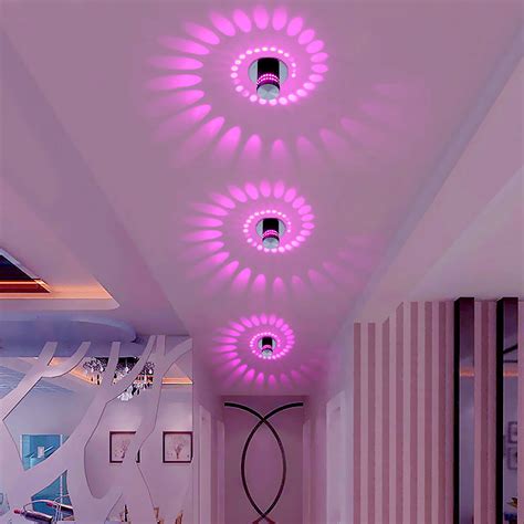 W Rgb Led Plafond Verlichting Restaurant Ktv Gang Grandado