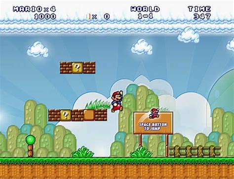 Jogando Super Mario Bros - Top 10 versões do jogo Super Mario Bros para PC