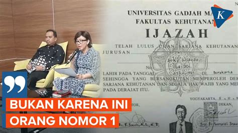 Berita Terkini Harian Rektor Ugm Soal Ijazah Jokowi Terbaru Hari Ini