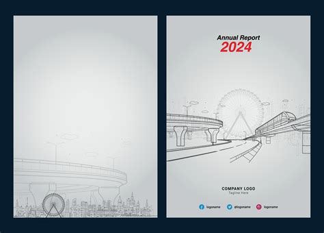 Annual Report Cover Design Editable 35142490 Vector Art At Vecteezy