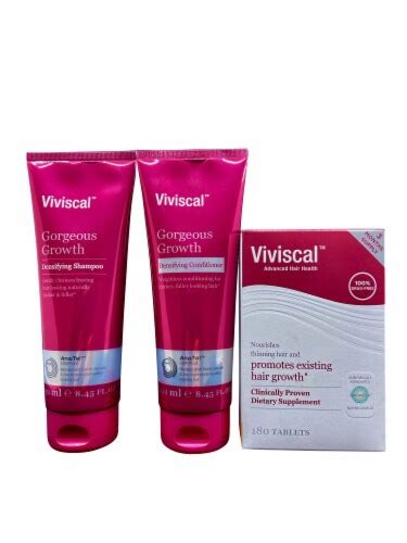 Viviscal Densifying Shampoo Conditioner 845 Oz And Advanced Hair Health 180 Tabs 1 Kroger