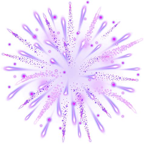 Download Purple Firework Explosion Clipart