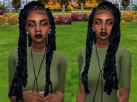 Ebonix TS4 CC Reblogs — ebonixsimblr: broodsims: Jumbo Box Braid Mesh ...