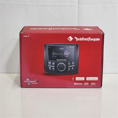 Rockford Fosgate Pmx Punch Marine Compact Am Fm Wb Digital Media