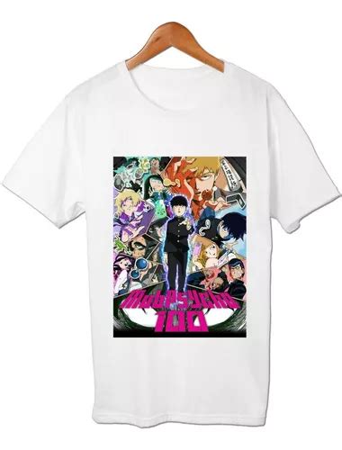 Mob Psycho 100 Todos Los Personajes Remera Friki Tu Eres En Venta En