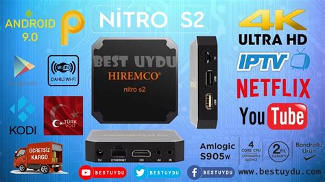 Hiremco Nitro S Android Box Tan T M Nceleme Ve Kurulum Youtube