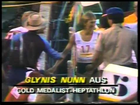 1984 Olympics Day 8 Track Field Womens Heptahlon Gold Medalist Glynis