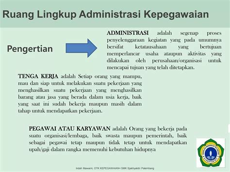 Administrasi Kepegawaian Ppt