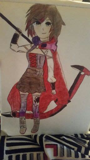 RWBY Ruby Rose Fan Art! | Anime Amino