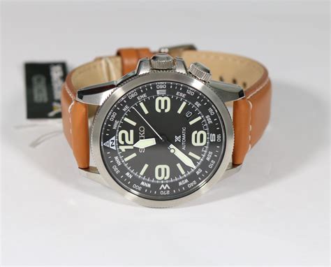 Seiko Prospex Land Automatic Military Manual Compass Watch Srpa75k1 In